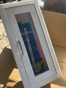 Larsen's Fire Extinguisher Cabinet Rolled Edge Semi Recessed  XL **Discounted - Picture 1 of 9