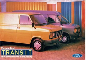 Ford Transit Prospekt - 09/1983 - (mk2 Facelift) - Bild 1 von 4