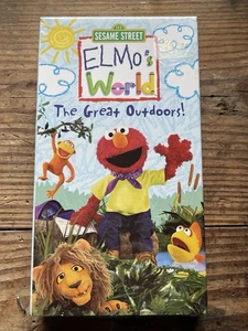 Sesamstraße Elmo’s World The Great Outdoors VHS versiegelt - Bild 1 von 5