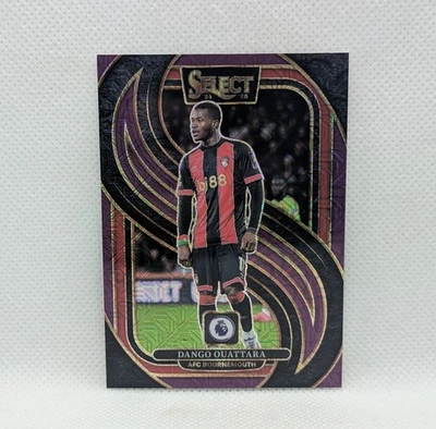 2024-25 Panini Select Premier League - Dango Ouattara Purple Mojo Prizm - Image 1 of 2