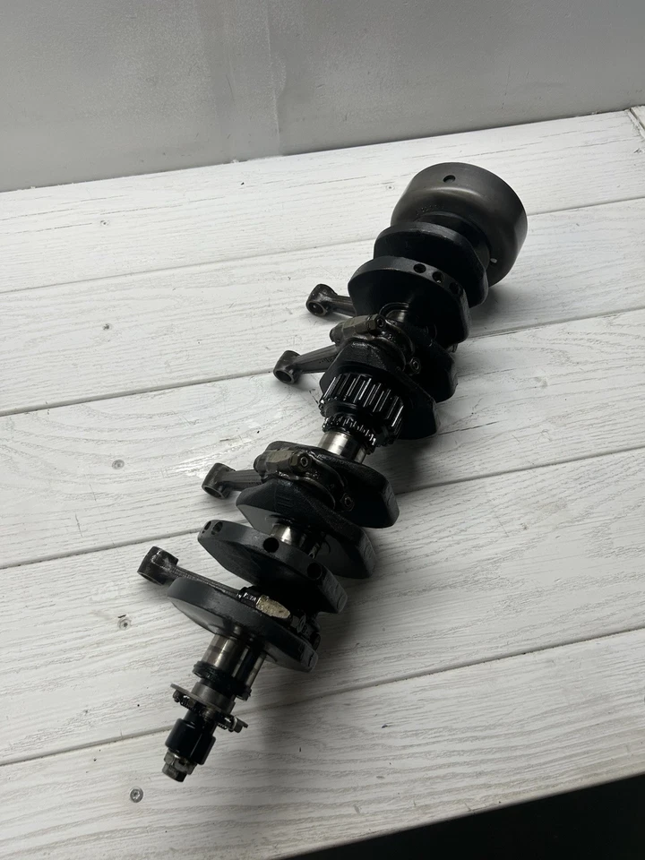 Kawasaki KZ750 LTD 1980 cigüeñal cigüeñal varillas motor volante OEM  Foto 1 de 4