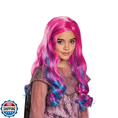 Disfraz Audrey Descendants 3 Niñas Polipropileno, Peluca Estándar, Rosa Foto 1 de 4