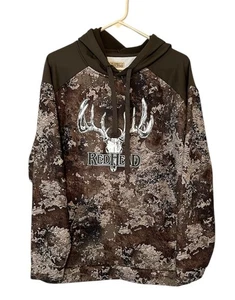 Redhead Strata Camouflage Fleece Lined Pullover Hunting Hoodie - Mens Size XL - Picture 1 of 8