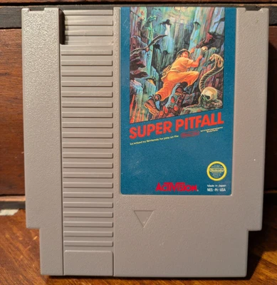 Auténtico Super Pitfall (Nintendo Entertainment System, 1987 NES) solo cartucho Foto 1 de 3