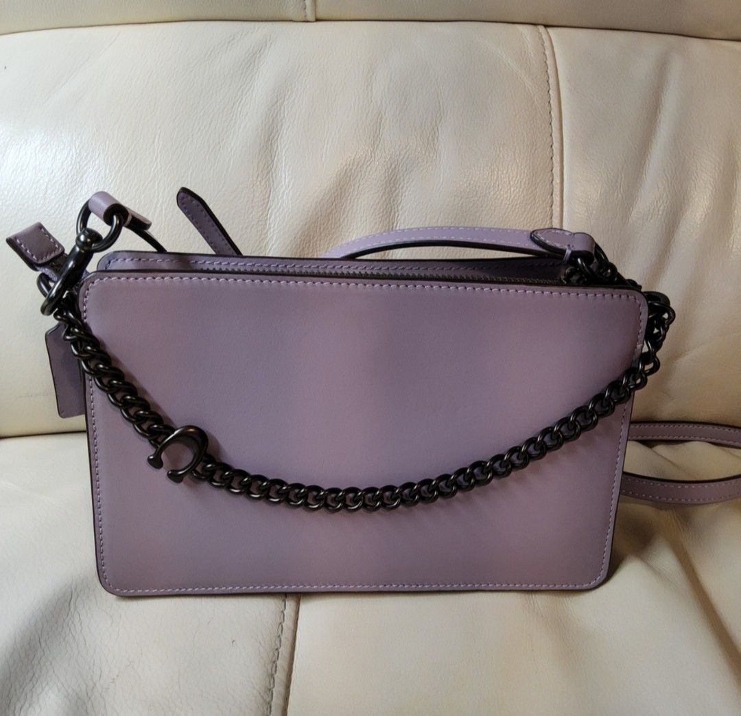 バッグ COACH Signature Accessory Pouch Purple Coach Signature Accessory Pouch Purple Japan A-250907-4 | eBay