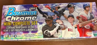 2017 Bowman Chrome Mini ALL RC LOGO – pick your card - FREE SHIPPING - Image 1 of 4