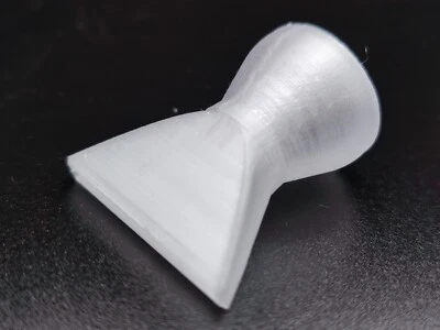 World's 1st 1/2" Loc Line Vortex Random Flow Generator Flare 3D Printed PETG