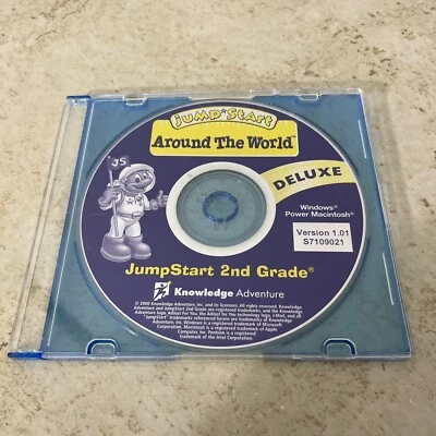 Knowledge Adventure Jumpstart Around The World Deluxe Version 1.01 CD Only - Image 1 of 3