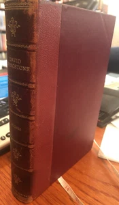 David Livingstone by Thomas Hughes (1902) Leatherbound Illustrated Perkins - Picture 1 of 2
