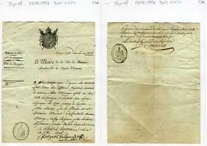 Dépt 18 - Bourges - Belle Entête Secteur des Administrations du 28/12/1806 - Picture 1 of 1