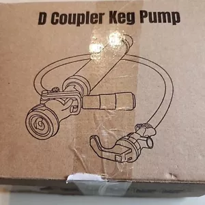 D Coupler System Keg Party pump,Beer Keg Tap Party Pump, 4 Inch Picnic Pump - Picture 1 of 10