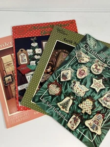 Lote Folletos Patrón Punto de Cruz Navidad Ángel Bendiciones Toalla - Imagen 1 de 9