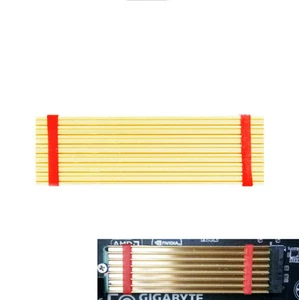 M.2 NGFF NVMe SSD 2280 SM961 960PRO T10 SM951 Aluminum Heatsink + 2 Thermal Pads - Picture 1 of 7