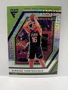 2022 Panini Flux Rookie Mojo Prizm Simone Fontecchio #213 RC