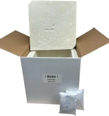 EmmChill UN18A Thermo Chill Insulated Carton with 2 Ice Packs, 18"x18"x18" - Image 1 of 4