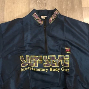 VTG 90's SURF STYLE Mens One Size KEY WEST FL 1/4 Zip Pullover Windbreaker - Picture 1 of 8