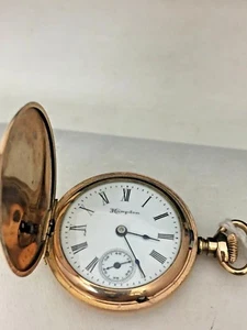 RELOJ DE BOLSILLO HAMPDEN DE COLECCIÓN - Imagen 1 de 8