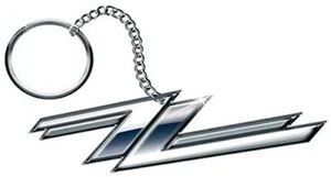 ZZ Top Keychain: Twin Z's - - - Picture 1 of 2