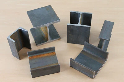 METALLWAREN-ONLINE Stahlträger S235 roh - HEA IPE UNP Doppel-T Eisen Metall Stütze Pfeiler Träger