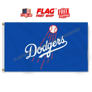 Los Angeles Dodgers 3x5 Fuß Flagge LA MLB Baseball World Series Premium Banner - Bild 1 von 9
