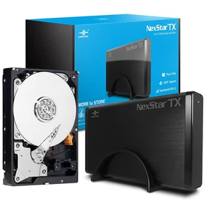 WD AV-GP WD20EURX 2TB HDD in NexStar 3.5" USB 3.0 Enclosure – Plug & Play - NEW - Afbeelding 1 van 4