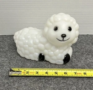 General Foam Child Nativity 7" Sheep Blow Mold Vintage Tabletop - Picture 1 of 3