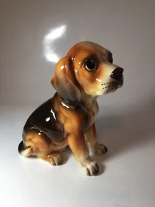 Vtg Lefton H8165 Large Cocker Spaniel Figurine - Foto 1 di 5