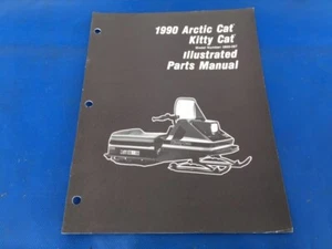 1990 Arctic Cat Kitty Cat Printed Factory Illustrated Parts Manual ORIGINAL - Picture 1 of 4