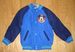 Boys DISNEY STORE Mickey Mouse Clubhouse Coat Jacket Blue Size 3 NWT (3T) NEW - Picture 1 of 4