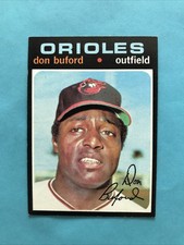 1971 Topps Baseball Set Break # 29 Don Buford  EXMT-NM Centers Baltimore orioles