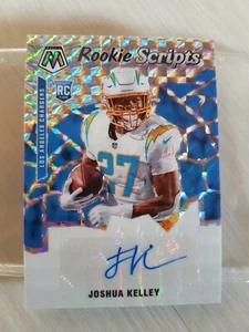 Joshua Kelley Auto RC Prizm 2020 Panini Mosaic Los Angeles Chargers NFL ! - Bild 1 von 2