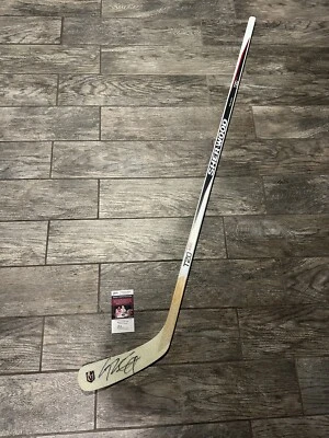 PALO DE HOCKEY FIRMADO POR MARK STONE LAS VEGAS GOLDEN KNIGHTS F/S CERTIFICADO DE AUTENTICIDAD JSA AUTOGRAFIADO Foto 1 de 3