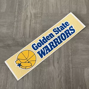 Vintage 1980 Golden State Warriors Logo Stoßstange Aufkleber NBA Steph Curry Old School - Bild 1 von 9