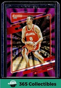 2021-22 Donruss Danilo Gallinari #/99 Purple Laser #186 Basketball Hawks - Picture 1 of 2