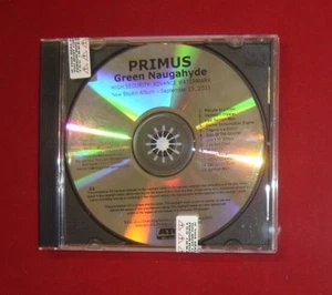 PRIMUS ~ GREEN NAUGAHYDE 2011 EE. UU. 13 PISTAS MARCA DE AGUA CD PROMOCIONAL SELLADO  - Imagen 1 de 2
