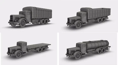 Berliet GPLE LKW Truck 1938 Bausatz 3D Druck 1:87 - 1:35 - Bild 1 von 4