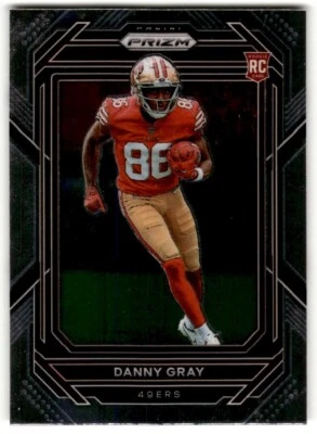2022 Panini Prizm Danny Gray Rookie #335 San Francisco 49ers - Image 1 of 2