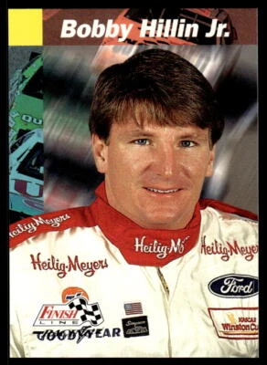 Bobby Hillin Jr. 1993 Pro Set Finish Line Racing # 11 Base - Image 1 of 2