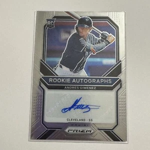 2021 Panini Prizm #RA-AG Andres Gimenez Rookie Autographs - Picture 1 of 1
