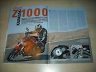 MO Magazin 2234) Kawasaki Z 1000 mit 125PS im Fahrbericht auf 3 Seiten