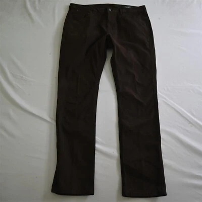 Pantalones de mezclilla elásticos marrones ajustados de 5 bolsillos Bonobos 36x32 para hombre Foto 1 de 4
