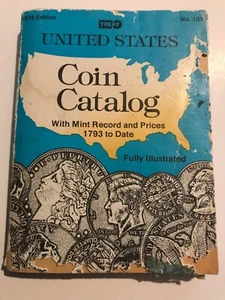 USA Münzkatalog mit postgestellter Schallplatte und Preisen; 1978 1. Druck, gebraucht - Bild 1 von 5