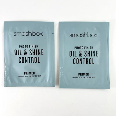 2 Smashbox Photo Finish Oil Shine Control Primer Sample Size .05 oz EACH 2X LOT - Image 1 of 4