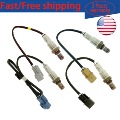 Sensor de oxígeno 4 piezas para Kia Sedona 2011 2012 3,5 L aguas arriba + aguas abajo sensor de O2 Foto 1 de 4