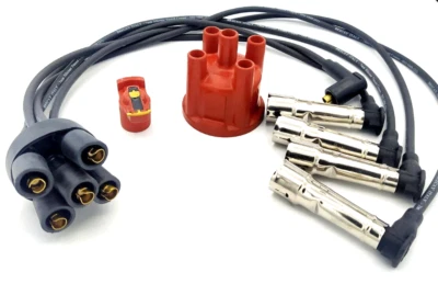 KIT ACCENSIONE ALFA ROMEO ALFA 75 IE - SPIDER 2.0 IE - CAVI, CALOTTA + SPAZZOLA - Image 1 of 4