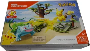 Mega Construx Pokemon Squirtle Vs. Bulbasaur DYF10-140 Pieces Sealed New - Bild 1 von 2