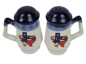 Texas Salt & Pepper Shakers NEW - Picture 1 of 6