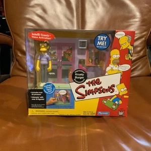 Playmates The Simpsons WOS Krusty Burger Playset with Pimply Faced Teen Figure - Picture 1 of 7