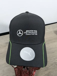 PUMA MERCEDES AMG PETRONAS F1 TEAM MOTORSPORT BASEBALL CAP Hat Snapback Sample - Picture 1 of 11