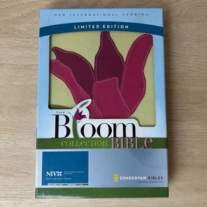 NIV Bloom Bible TULIP Italian Duo-Tone Cover Compact Limited Edition Zondervan - Picture 1 of 21
